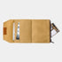 Travelers Factory Passport Cotton Zipper Case Beige 3