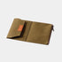 Travelers Factory Passport Cotton Zipper Case Olive Open
