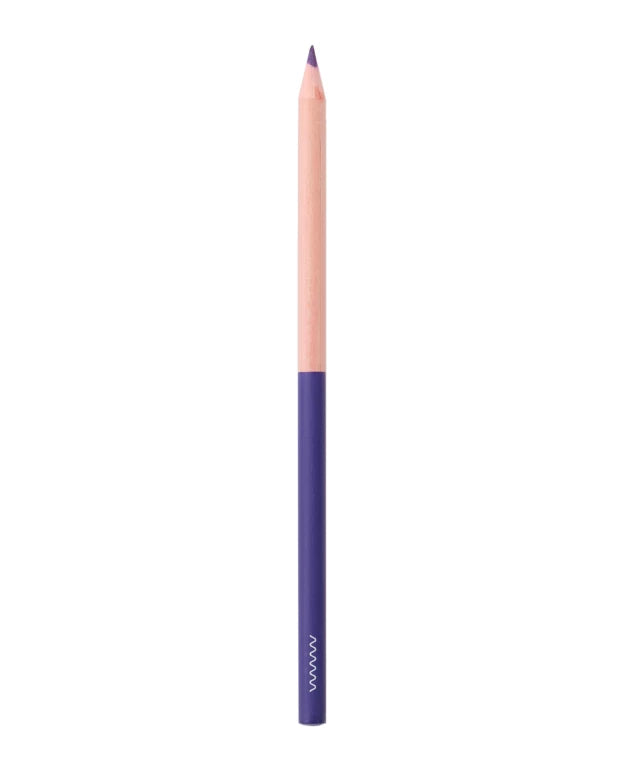 Half-Dipped Coloured Pencil