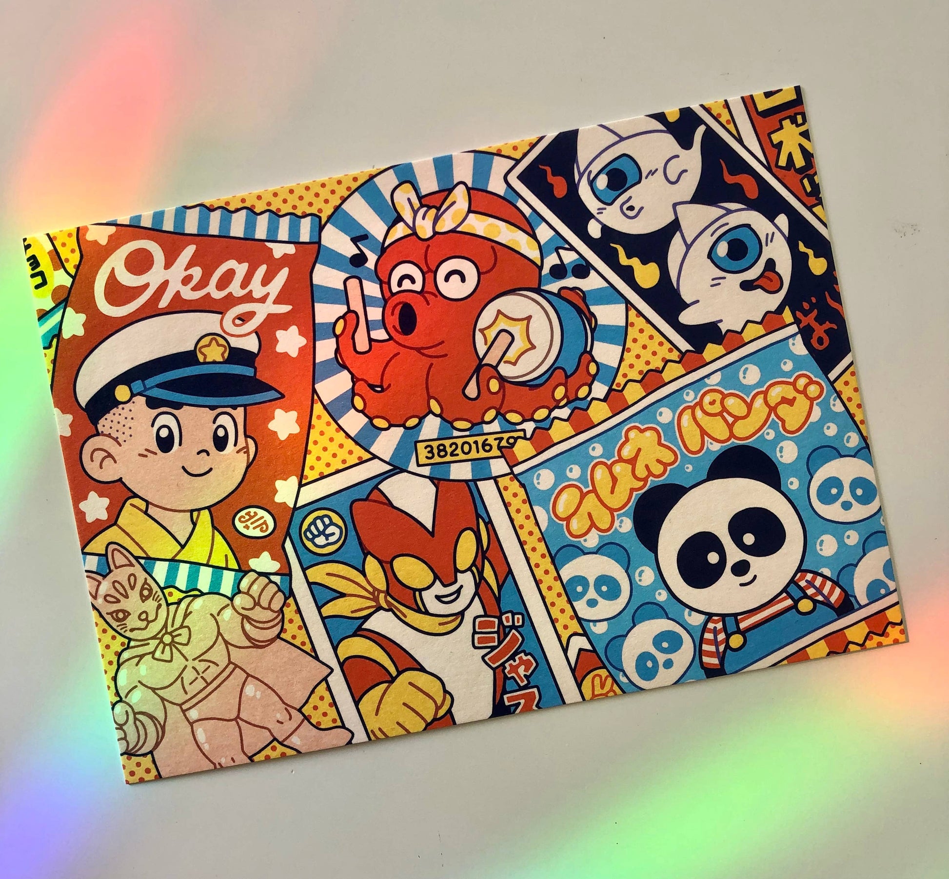Postcard “Tokyo retro” - Format A6