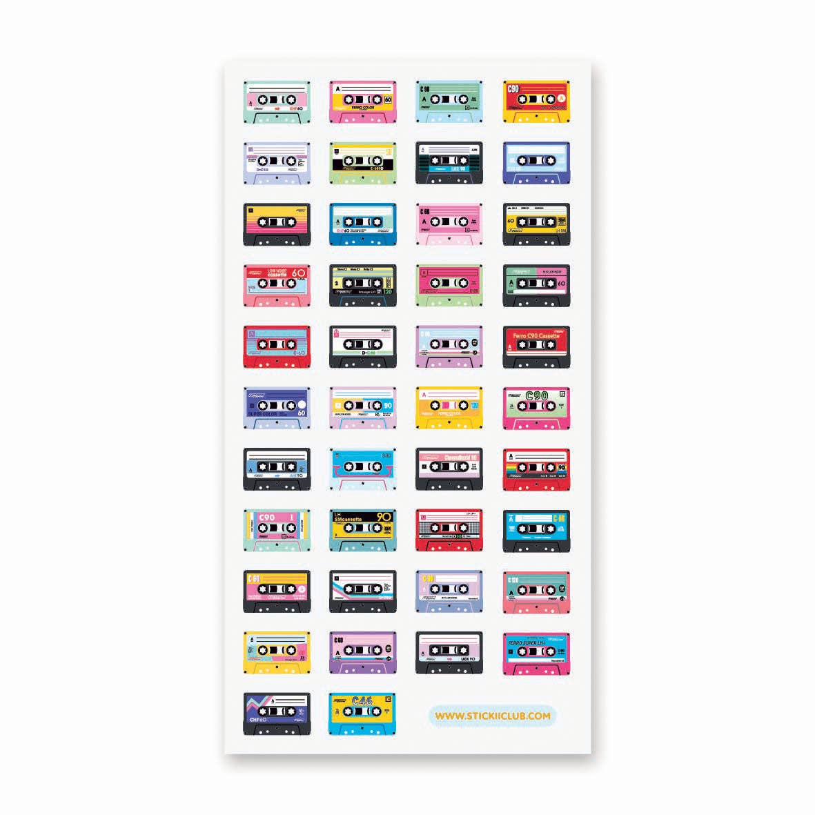 Mixtape Minis Sticker Sheet