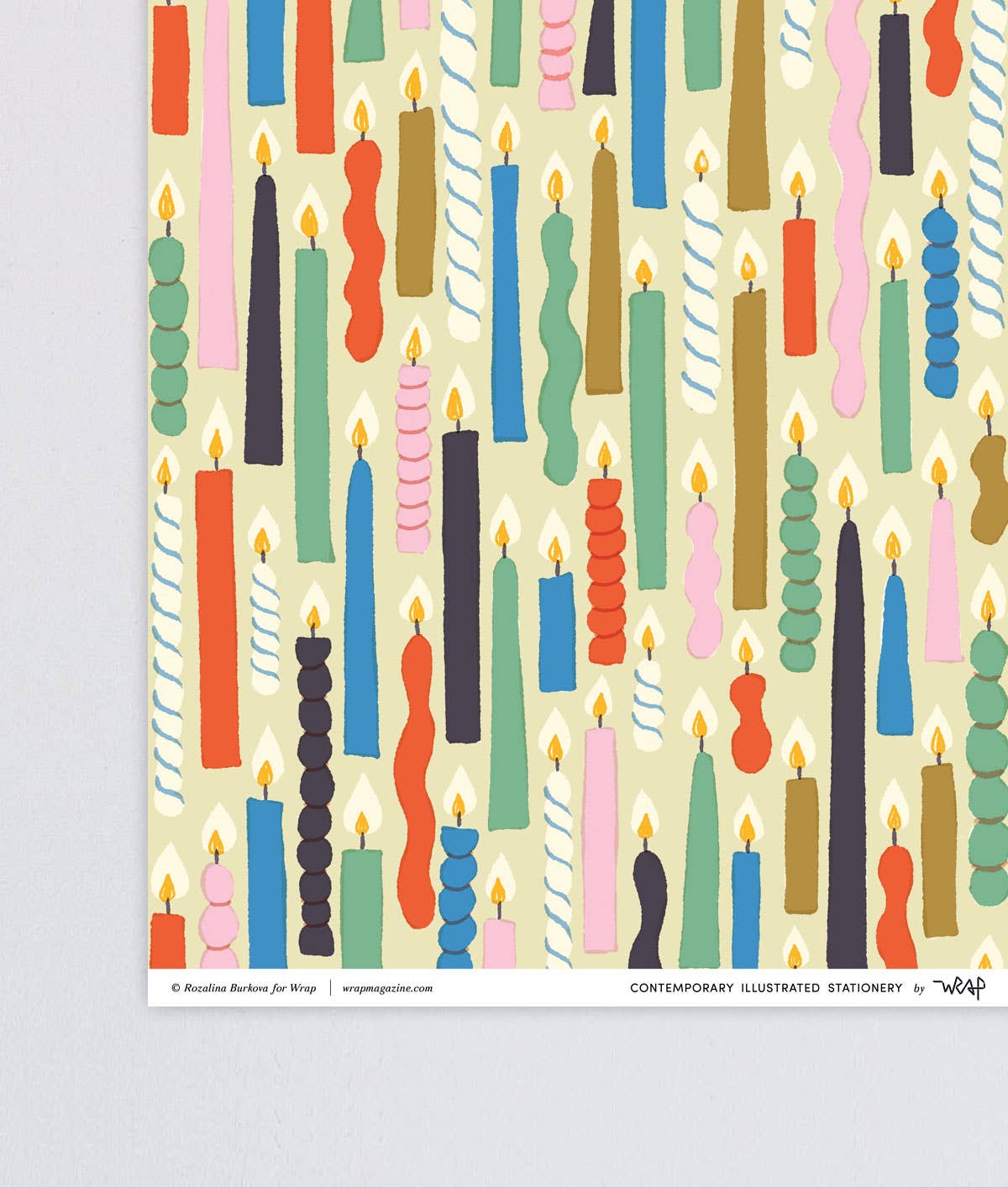 Candles Gift Wrap