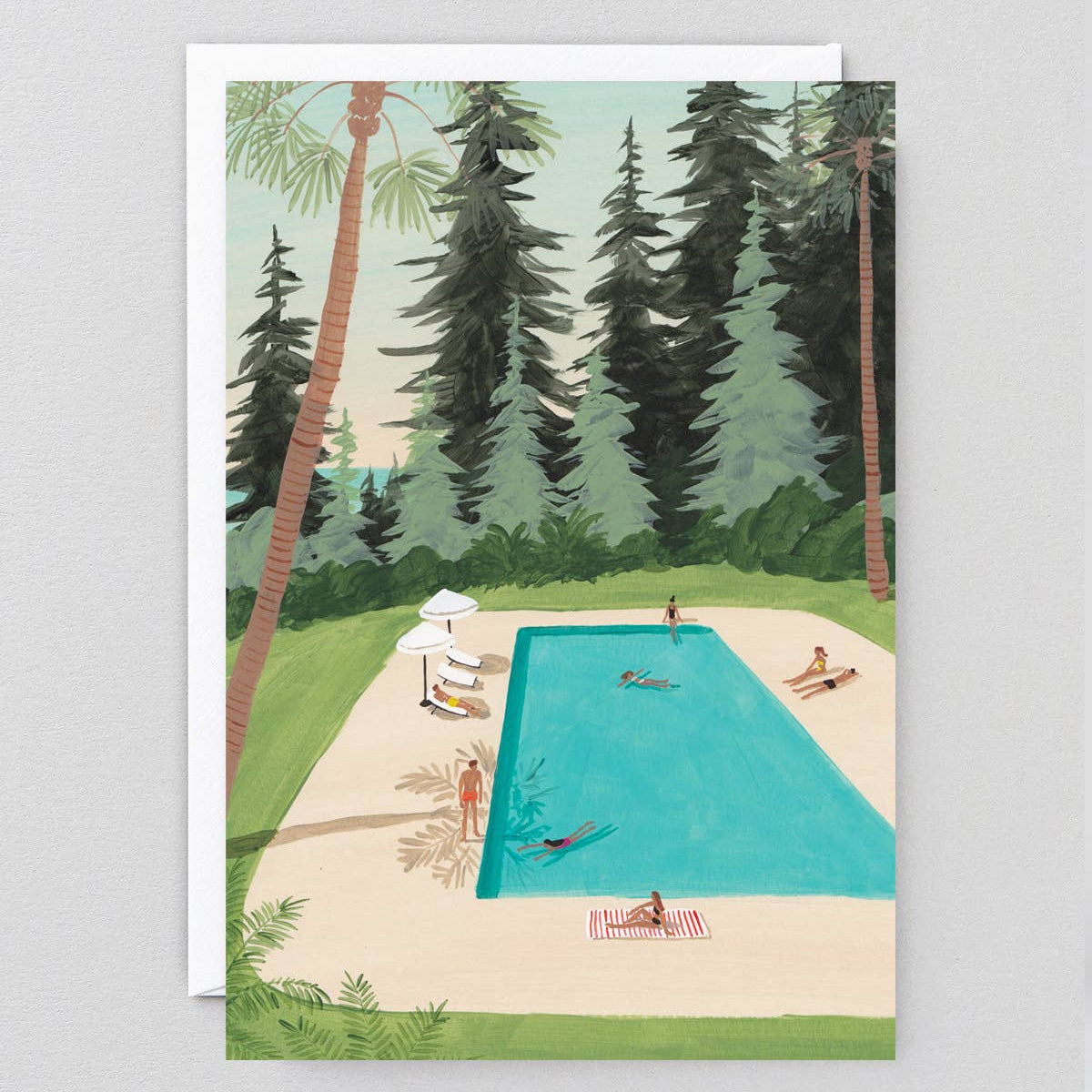 ‘Poolside’ Art Card