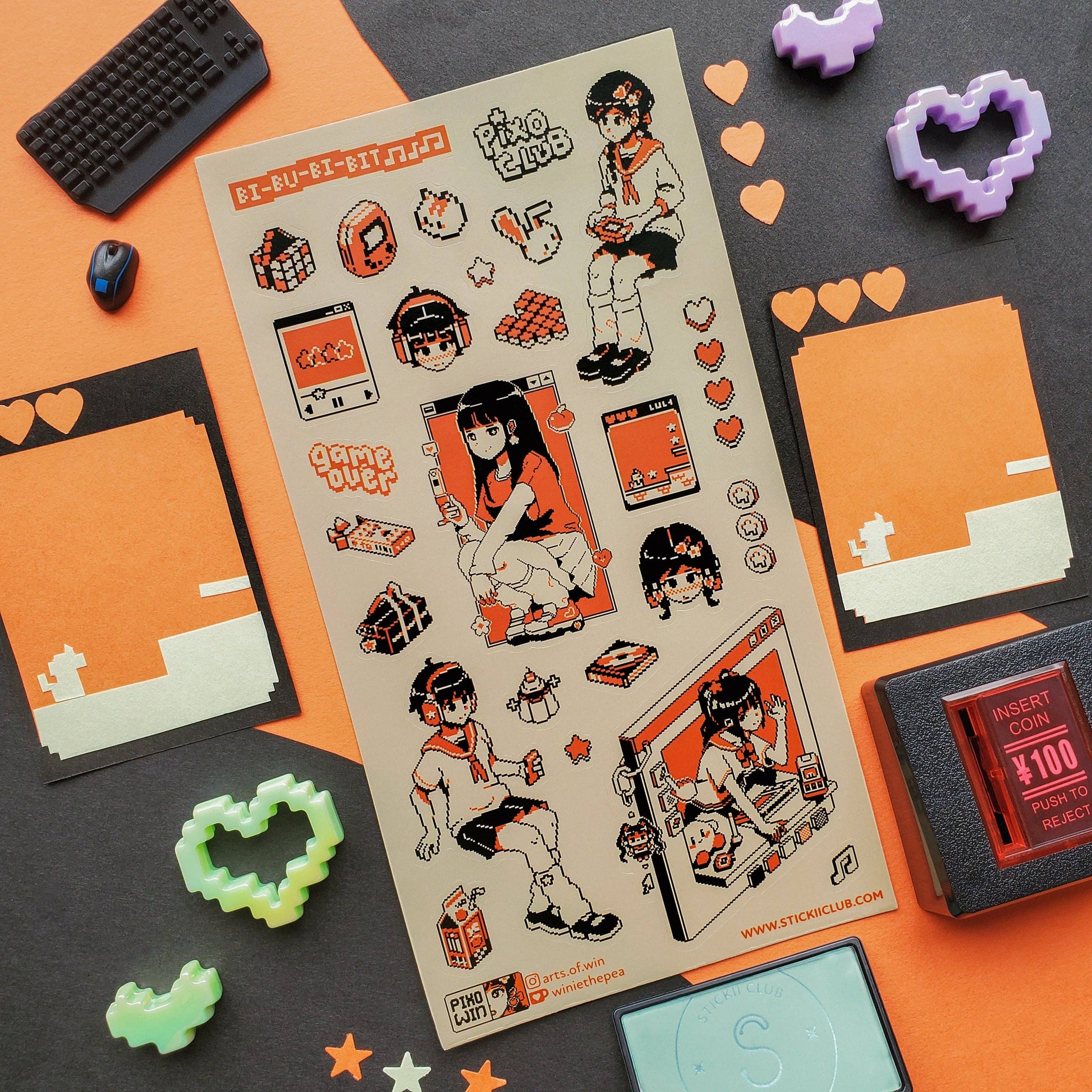 8-Bit Daydream Sticker Sheet