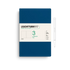 Leuchtturm1917 notebook with a pen on a white background