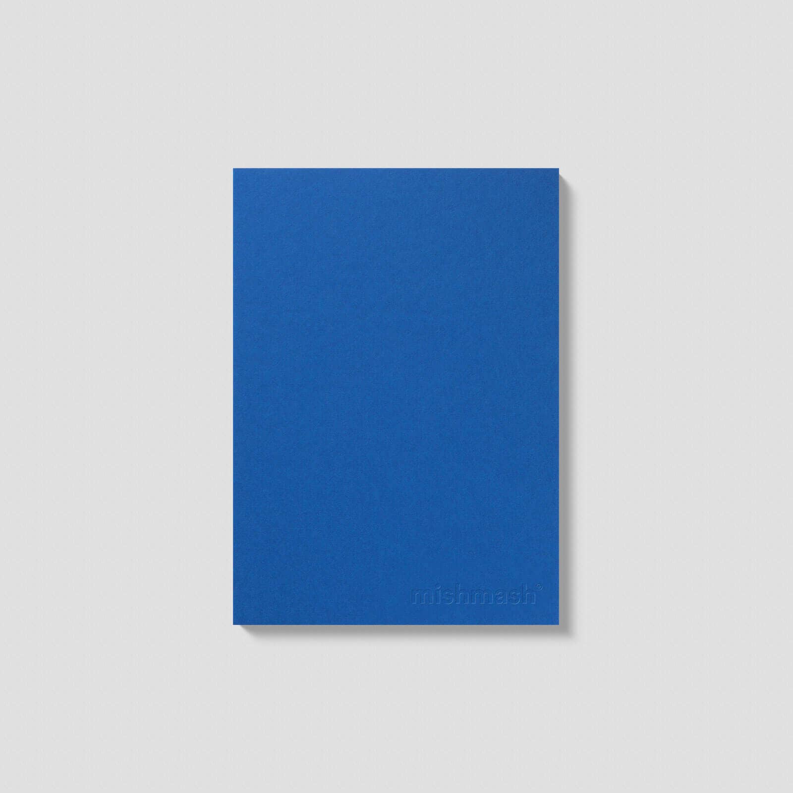 Blue square canvas on a light gray background