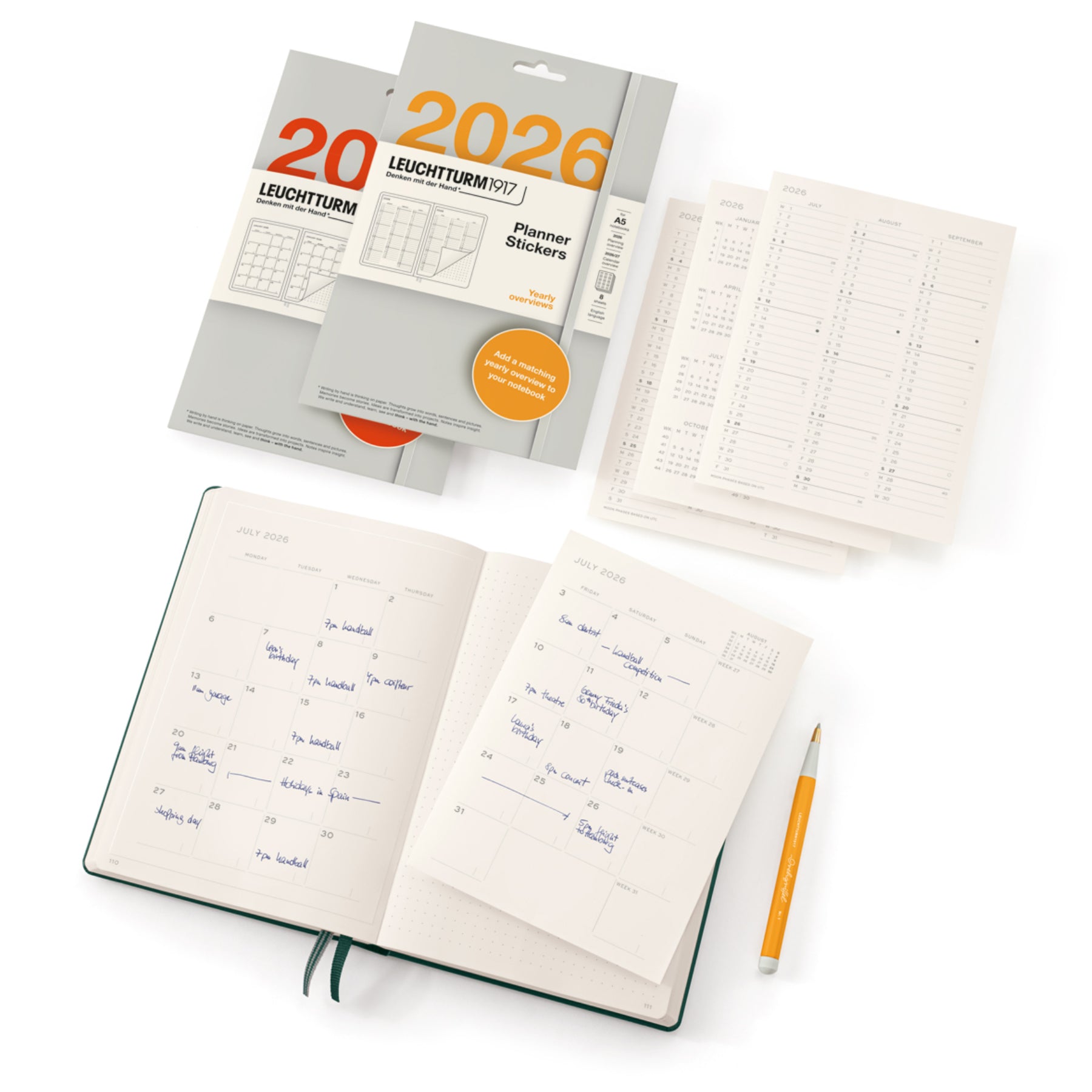 Leuchtturm1917 Planner Stickers 2026