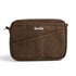 Brown bag with 'Soolia' branding on a white background