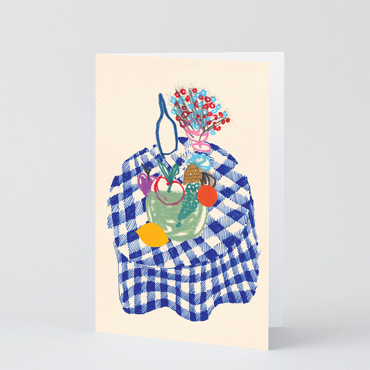 Table Art Greeting Card