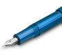 Kaweco Collection Fountain Pen Toyama Teal close up of nib