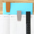 clip ruler used as a book mark