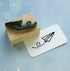 Paper Plane Rubber Stamp